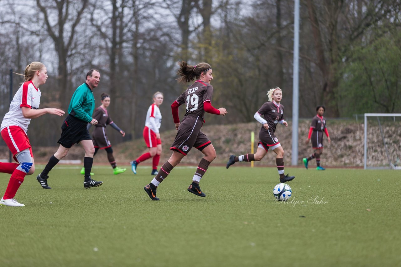 Bild 103 - B-Juniorinnen Walddoerfer - St.Pauli : Ergebnis: 4:1